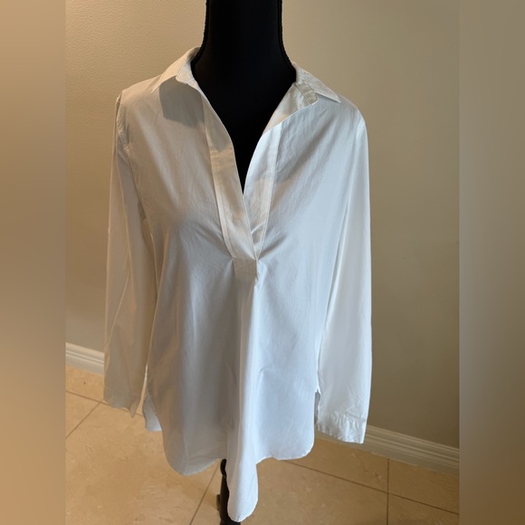 J. Crew Tops - J. Crew Classic White Women's Blouse